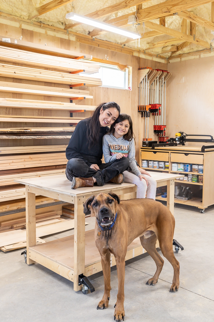 Built Myself a New Workbench from Scrap Wood and an Old Door  - изображение 3