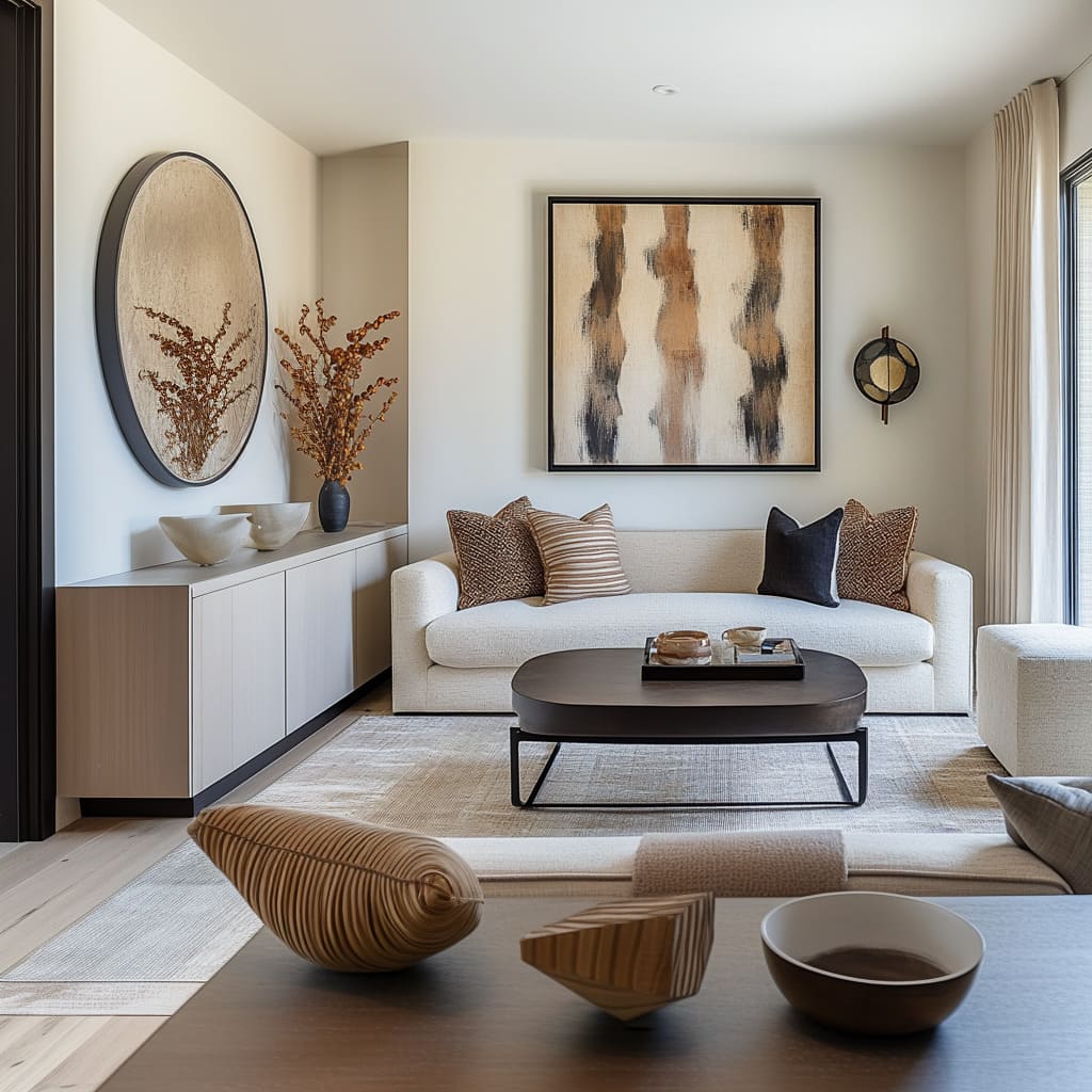 Textured Calm: Mixing Linen, Wood & Ceramics for a Soft, Lived-In Look - изображение 4